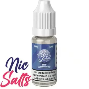 Mix Juice Blue Raspberry Ice Nic Salt - 20mg